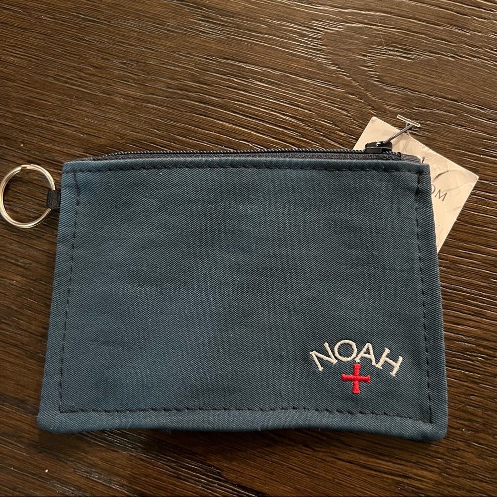 Brand new Noah blue coin pouch with tags